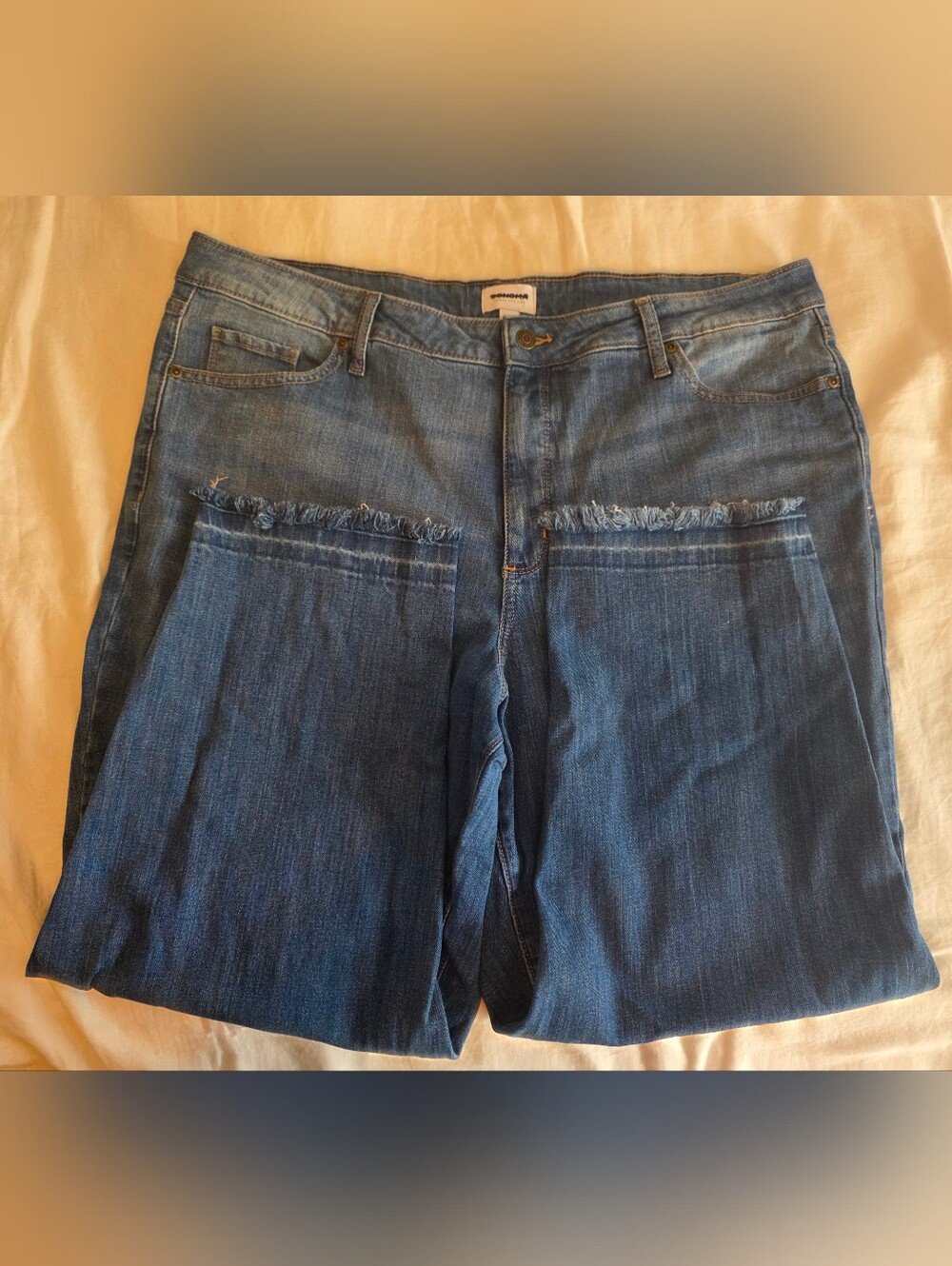 NWOT Sonoma Mid Rise Slim Ankle Jeans
